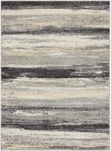 Modern Abstract Soft Gray Area Rug