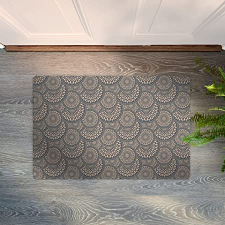 Shape28 Ultra-Thin Floor Mat 24 x 18 ( 1/10 inch Thick) Cappuccino / 1s
