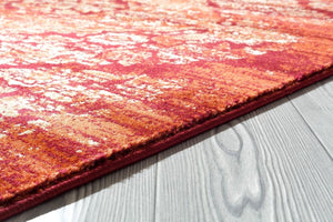 Persian Distressed Burgundy Area Rugs