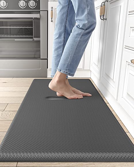 Homergy Anti Fatigue Kitchen Mats for Floor 2 PCS, Memory Foam Cushioned  Rugs, Comfort Standing Desk Mats for Office, Home, - AliExpress