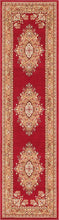 Traditional Medallion Burgundy Soft Area Rug