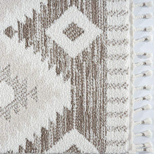 Ibiza Collection Brown Moroccan Soft Area Rug
