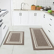 Kitchen Mat [2 PCS] Thick Kitchen Rugs Non-Skid Ergonomic Comfort Standing Mat