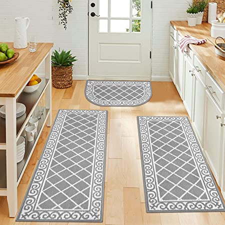 Modern Kitchen Mat Solid Color Design Floor Mat Absorbent Long Hallway Rug  Easy To Clean Kitchen Drain Pad Non-slip Carpet 러그 - AliExpress