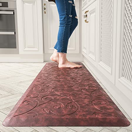 Durable Non Slip Kitchen Mat, Anti Fatigue Floor Mat, 3/4 Inch