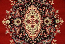 Traditional Red Soft Area Rug