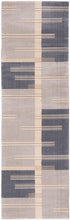 Orwell Collection Mid-Century Modern Abstract Soft Area Rug Grey / Charcoal