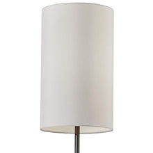 Bella Black Nickel Metal Bell-Shaped Touch Table Lamp