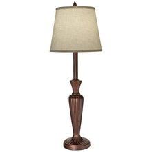 Tannehill Umbered Brass Metal Buffet Table Lamp