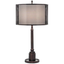 Shenandoah Oxidized Bronze Metal Table Lamp