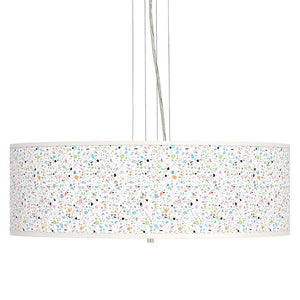 Giclee 24" Wide 4-Light Pendant Chandelier