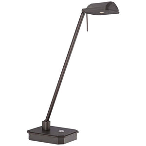 George Kovacs Ashton Bronze Patina LED Desk Lamp