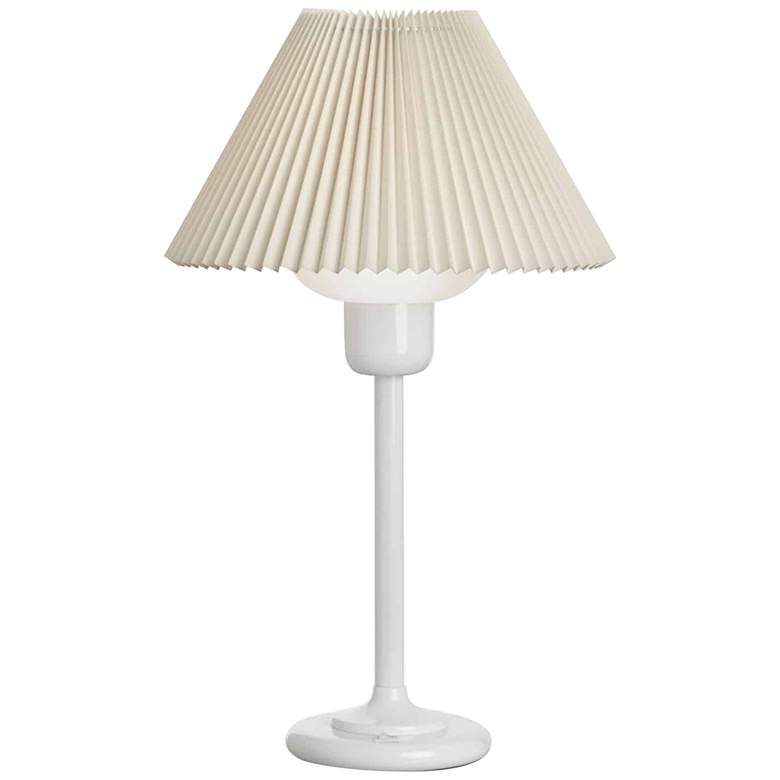 Riley Painted White Metal Table Lamp