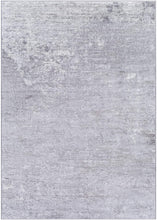 Choukri Modern Abstract Soft Area Rug Light Gray