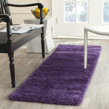 Purple Soft Plush Shag Area Rug