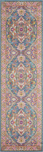 Persian Colorful Teal Multicolor Area Rug