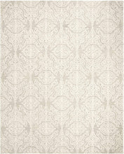Blossom Collection BLM112B Handmade Premium Wool Soft Area Rug Beige / Ivory