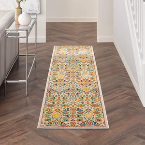 Allure Ivory Multicolor Soft Area Rug