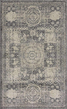 Bromley Collection Vintage Traditional Medallion Border Ivory Area Rug