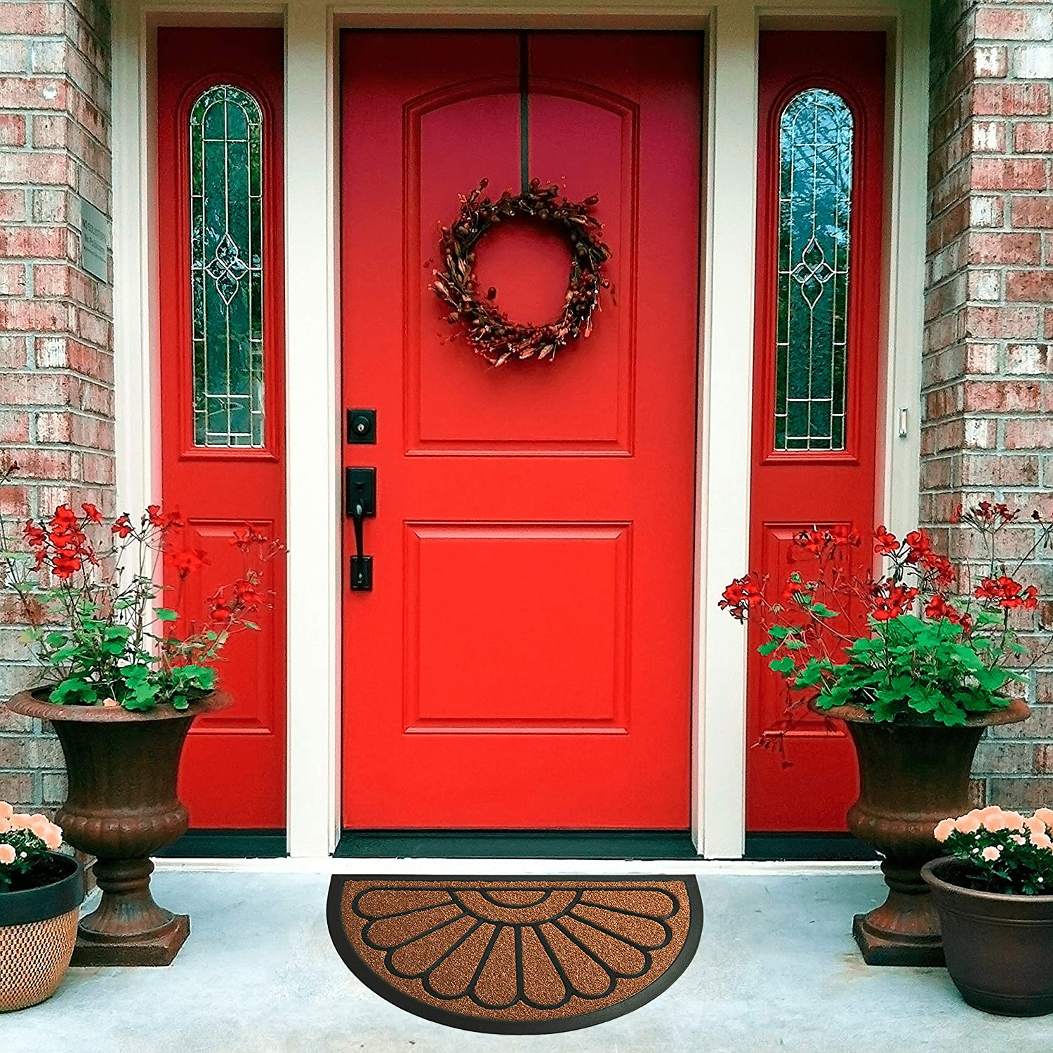Extra Durable Spring Door Mat - Welcome Mats for Front Door – Modern Rugs  and Decor