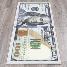 Dollar Printed Pattern Non-skid Area rug