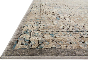 Millennium Collection Soft Area Rug, 5'3" x 7'6", Grey/Stone