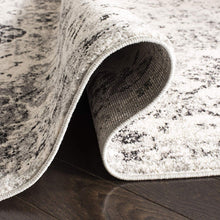 Vintage Distressed Silver Grey Soft Area Rugs
