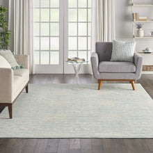 Transitional Floral Ivory/Green Area Rug