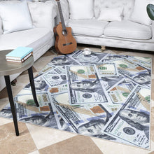 Dollar Printed Pattern Non-skid Area rug