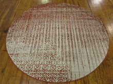 Modern Distressed Red Soft Area Rug