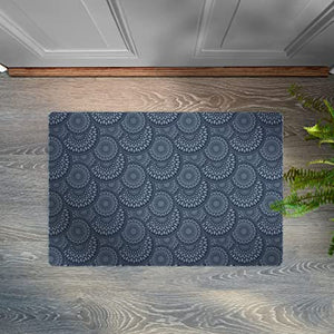 Shape28 Small Area Rug Mat Ultra-Thin Kitchen Rug Entrance Mat with No –  Modern Rugs and Decor