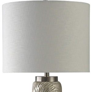 Jenner Champagne Silver Vase Table Lamp