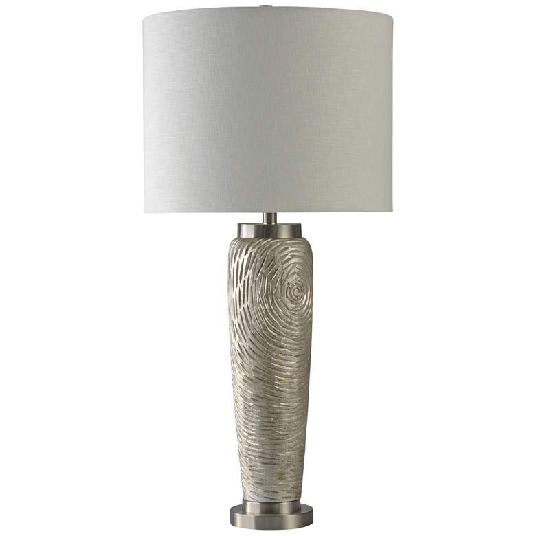 Jenner Champagne Silver Vase Table Lamp