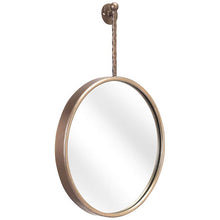 Zuo Moss Gold 16" x 24" Decorative Wall Mirror