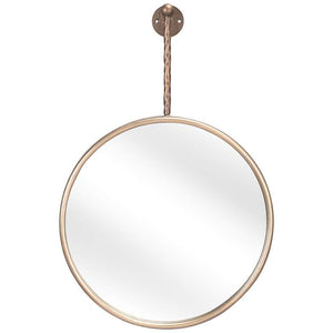 Zuo Moss Gold 16" x 24" Decorative Wall Mirror