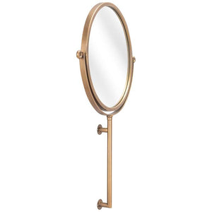 Zuo Bernis Gold 19 1/4" x 30 1/4" Decorative Wall Mirror