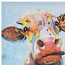 Farm Animals 12" Square 3-Piece Canvas Wall Art Set