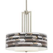 Carey 24" Brushed Nickel 4-Light Chandelier