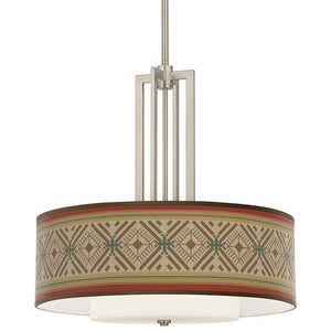 Carey 24" Brushed Nickel 4-Light Chandelier