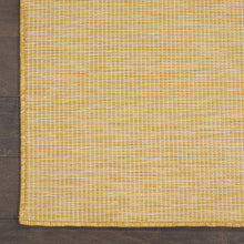 Positano Flat-Weave Indoor/Outdoor Yellow Area Rug