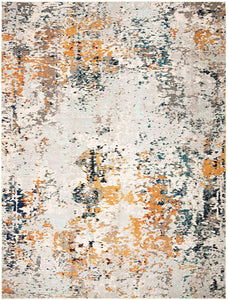 Safavieh Madison Collection Modern Abstract Grey / Beige