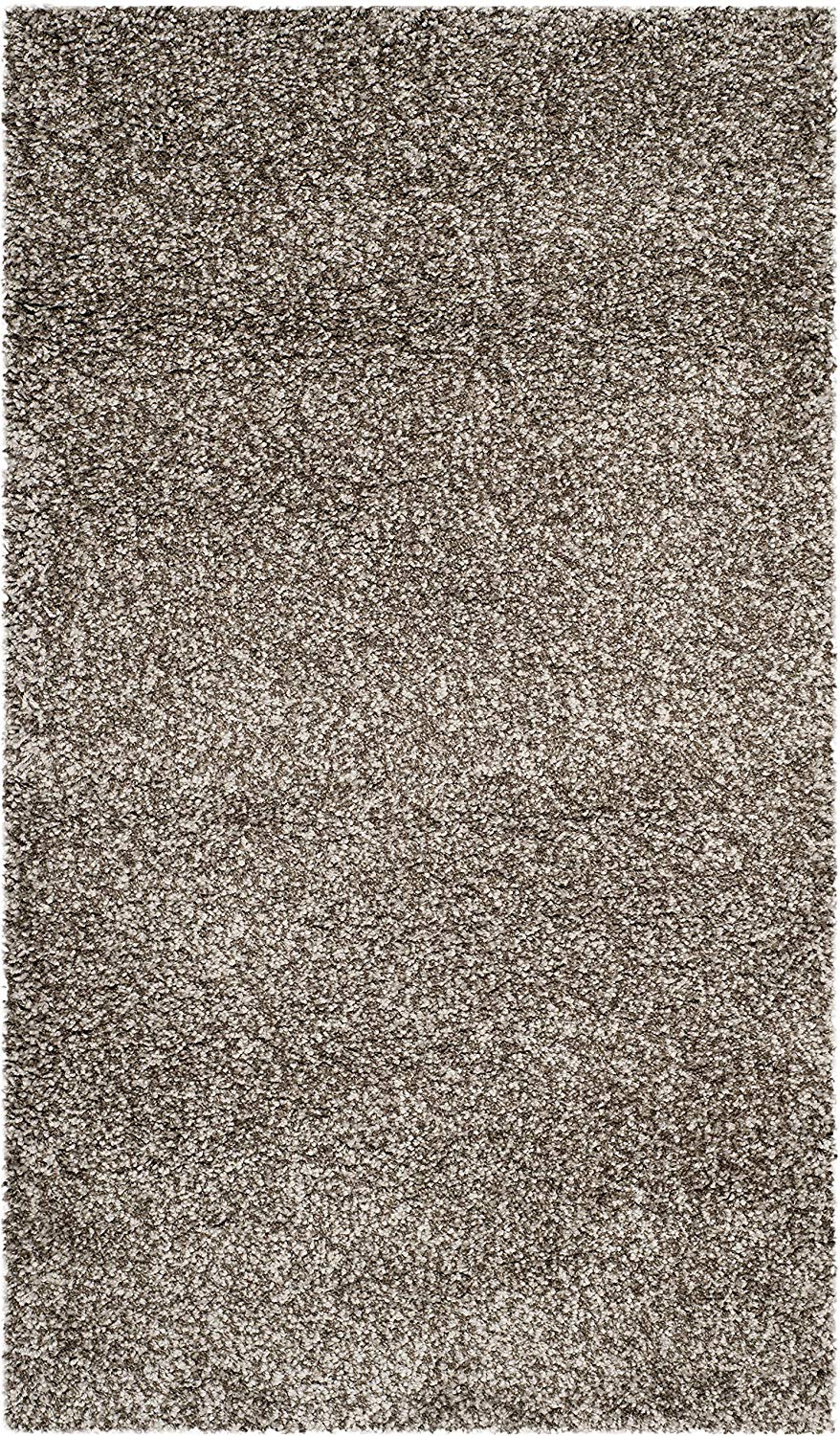 Gray Soft Plush Shag Area Rug