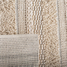 Ivory Handmade Cotton Area Rug