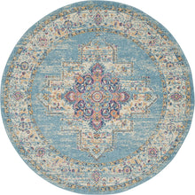 Chic Light Blue Area Rug Runner