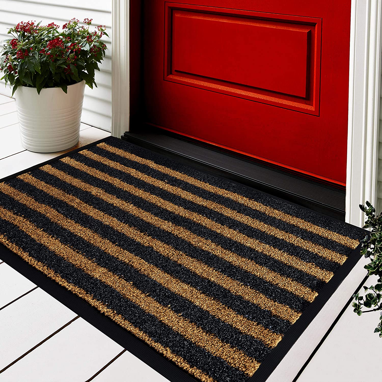 1pc Door Mat Welcome Mat Front Door Mat Outdoor For Home Entrance Outdoor  Mat For Outside Entry Way Doormat Entry Rugs Heavy Duty Non Slip Area Rug  Home Decor
