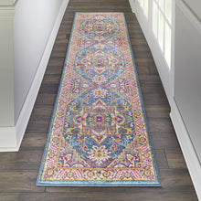 Passion Persian Colorful Teal Multicolor Soft Area Rug
