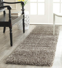 Gray Soft Plush Shag Area Rug