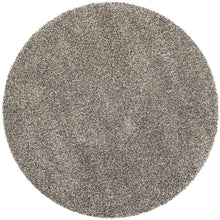 Gray Soft Plush Shag Area Rug