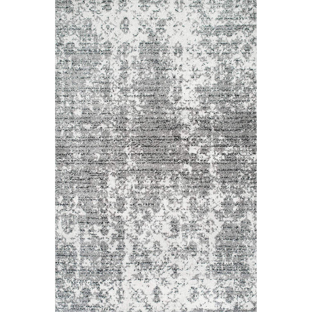 Gray Mist Pattern Soft Area Rugs