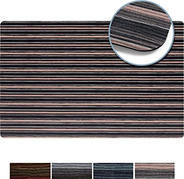 SoHome Ultra Thin Indoor Door Mat, Low Profile Stain Resistant NonSlip Design, Machine Washable, 24